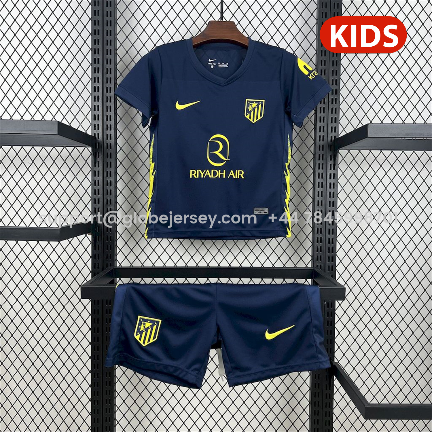 Atletico Madrid 25-26 Away Kids Kit