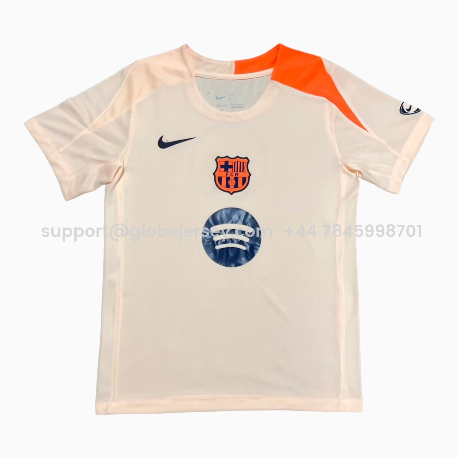 Barcelona 25-26 Light Pink Training Jersey - Fans Version
