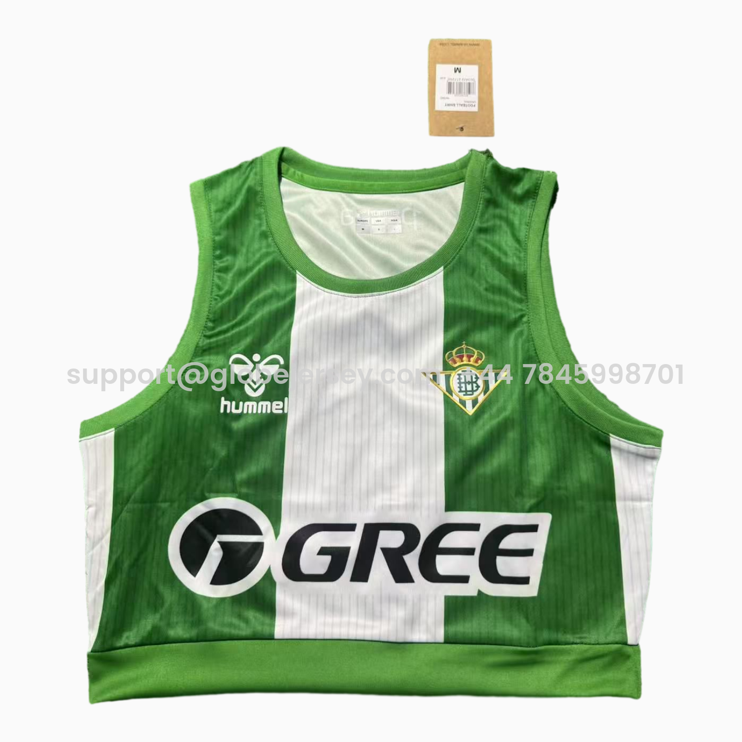 Women's Real Betis 25-26 Home Yoga Vest