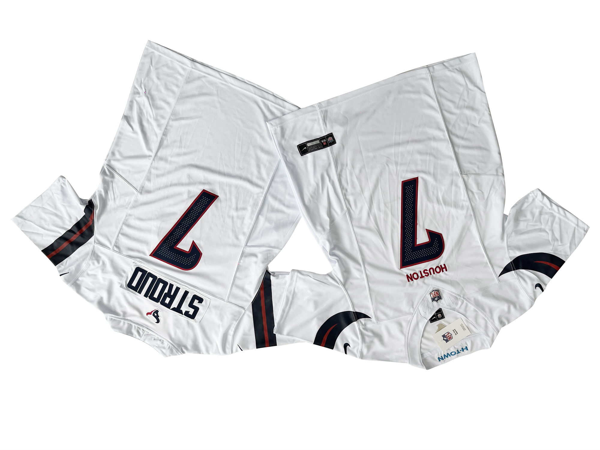 Men's Houston Texans C.J. Stroud White Vapor F.U.S.E. Limited Jersey