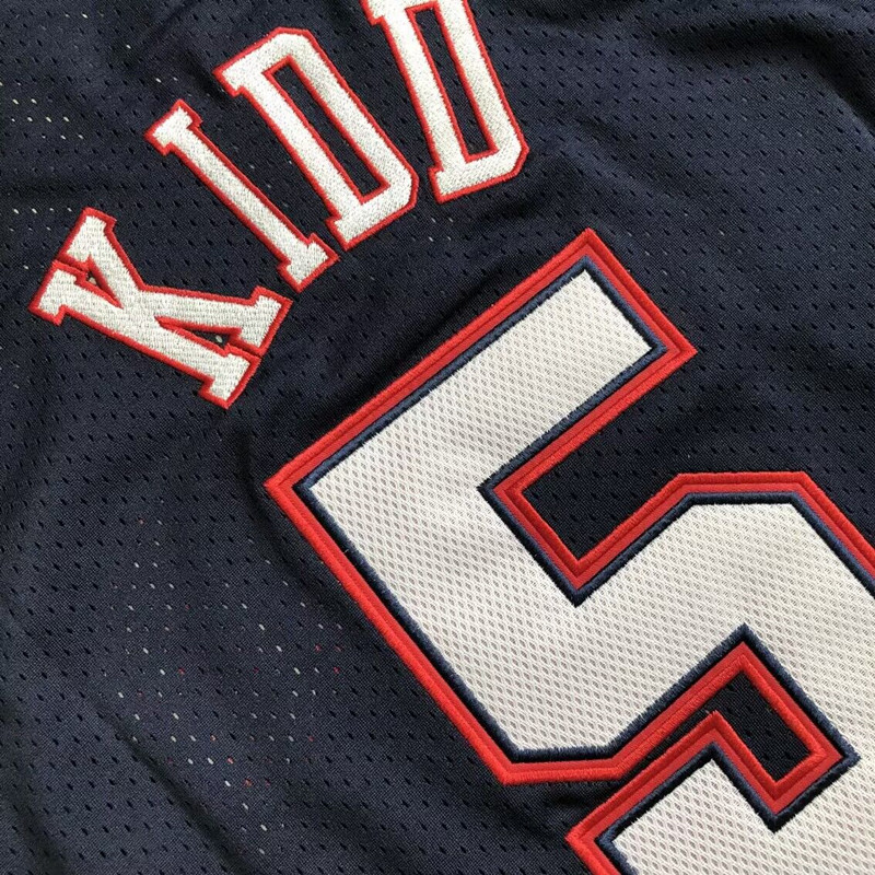 MN Nets 5# Kidd AU Retro Secret Show Jersey