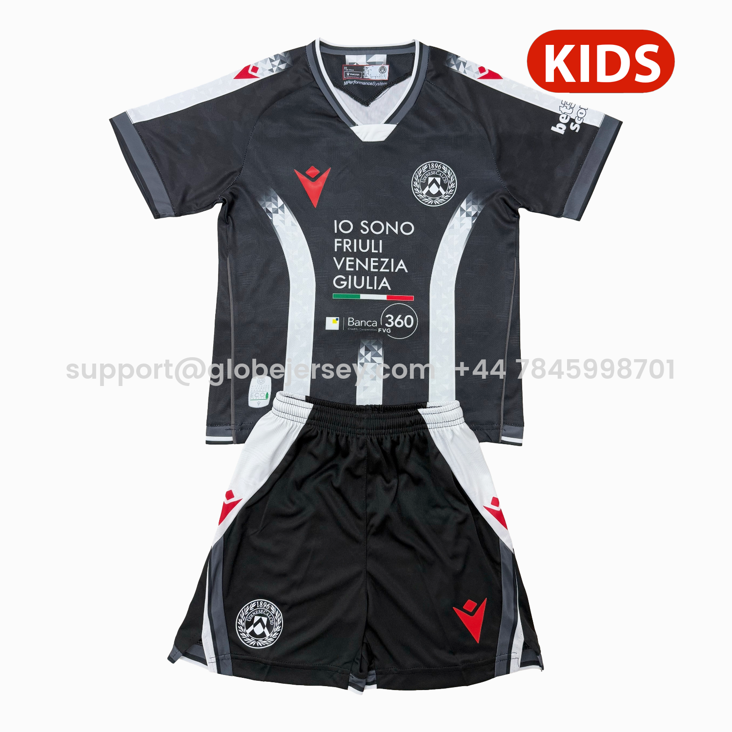 Udinese 25-26 Home Kids Kit