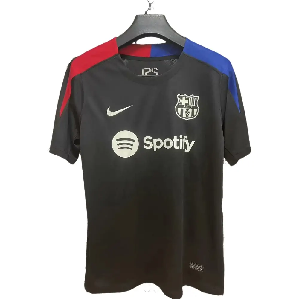 2025-26 Season - Barcelona Training Jersey Black - Jersey - Fan Edition