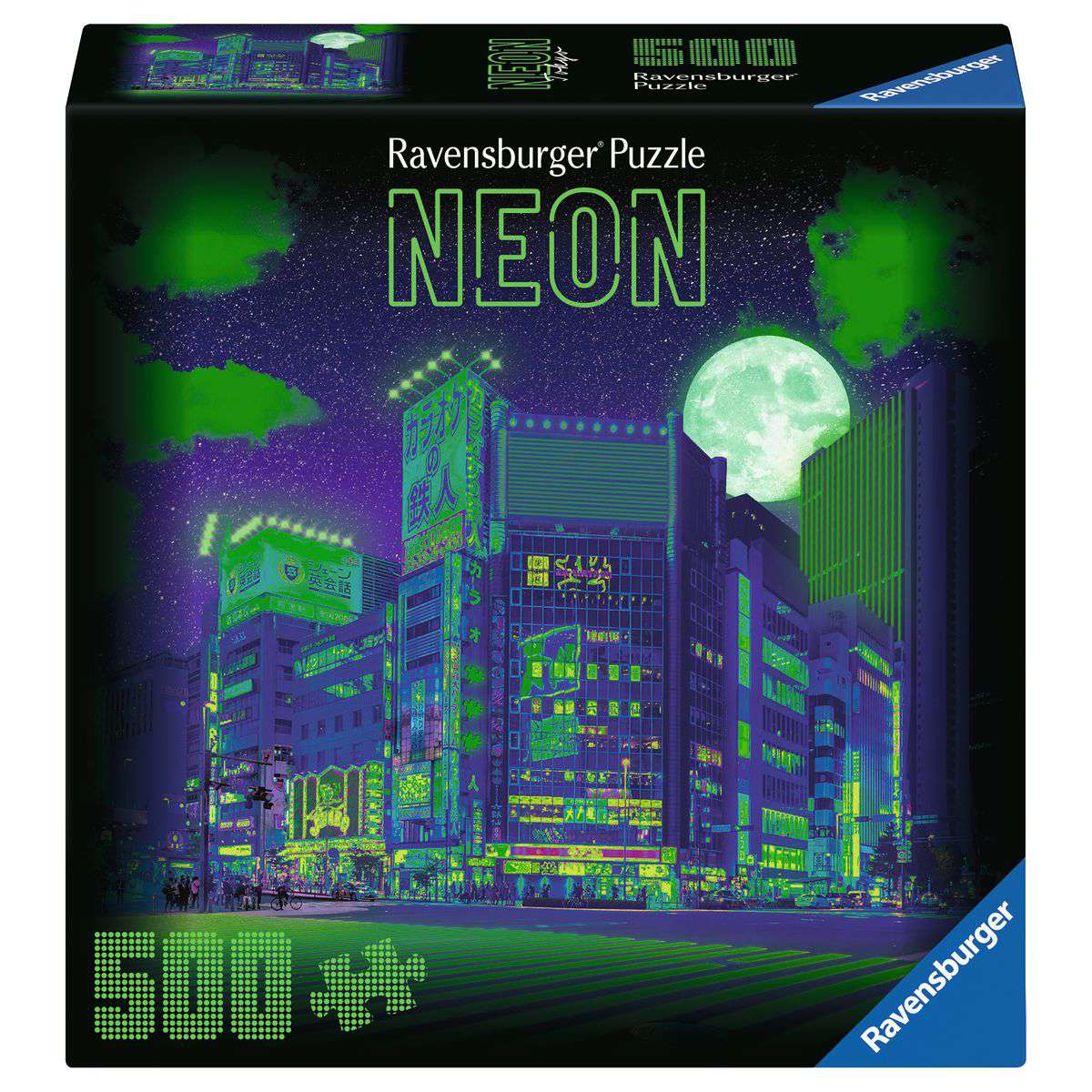 Neon Tokyo - 500 Piece Jigsaw Puzzle (Ravensburger)