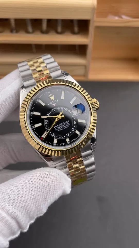 Rolex Sky-Dweller Two-Tone Black 42mm
