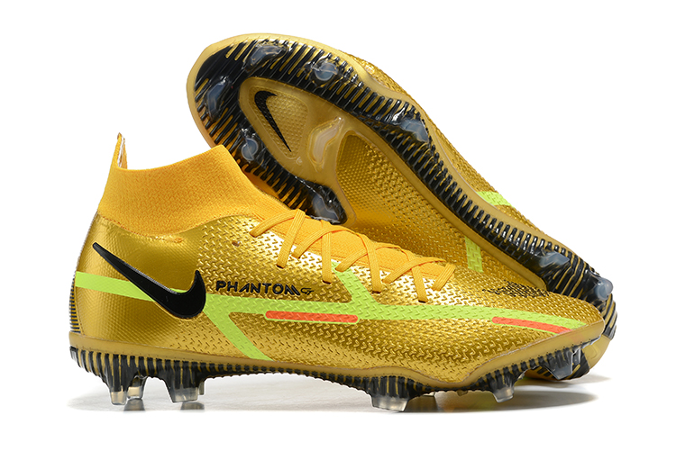 Phantom GT2 high-top Shock Wave series waterproof all-knit FG football shoes Nike Phantom GT2 Dynamic Fit Elite FG