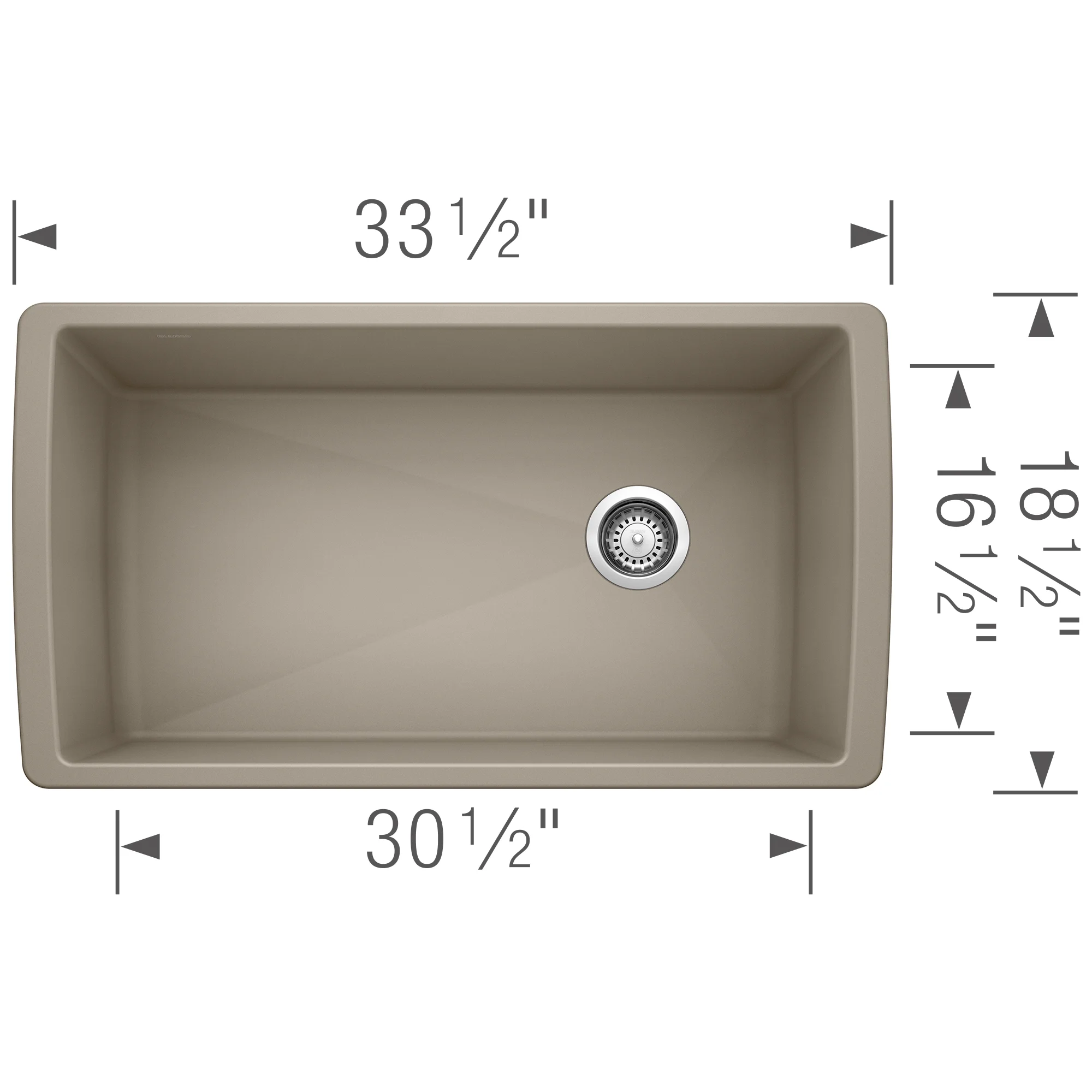 Blanco 442916: Diamond Collection 33.5