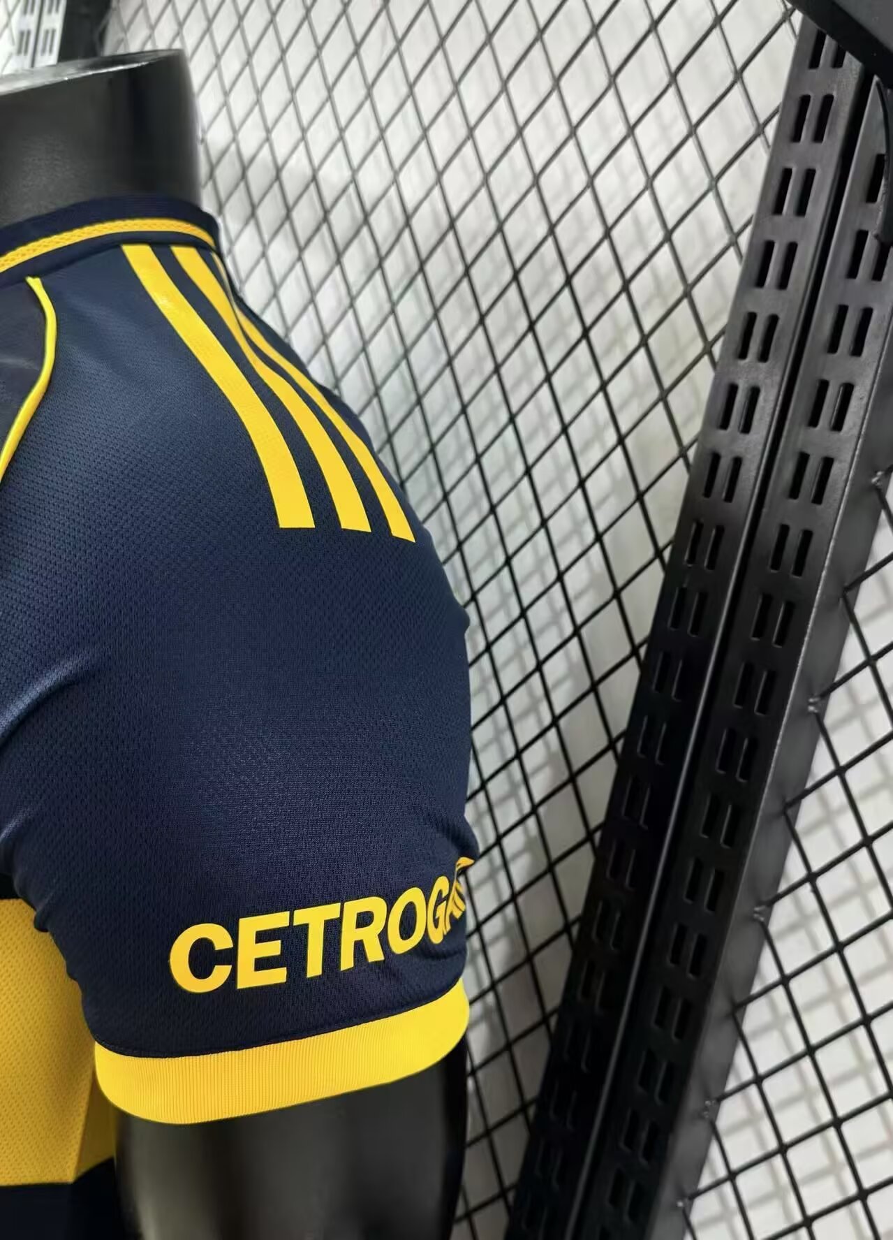 25-26 Boca Home Black Shirt - Player Edition