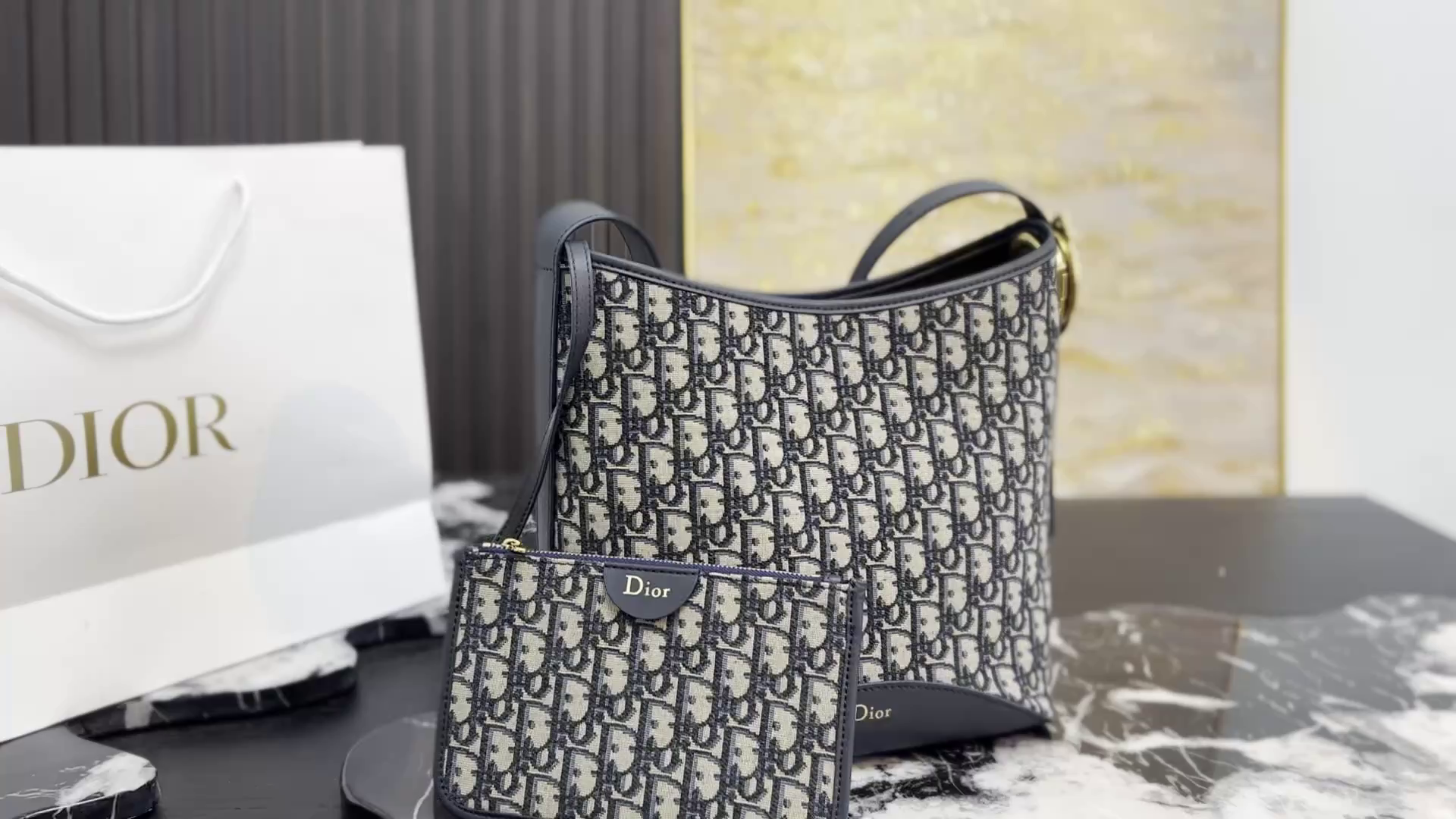Dior Médaillon Medium Bucket Bag