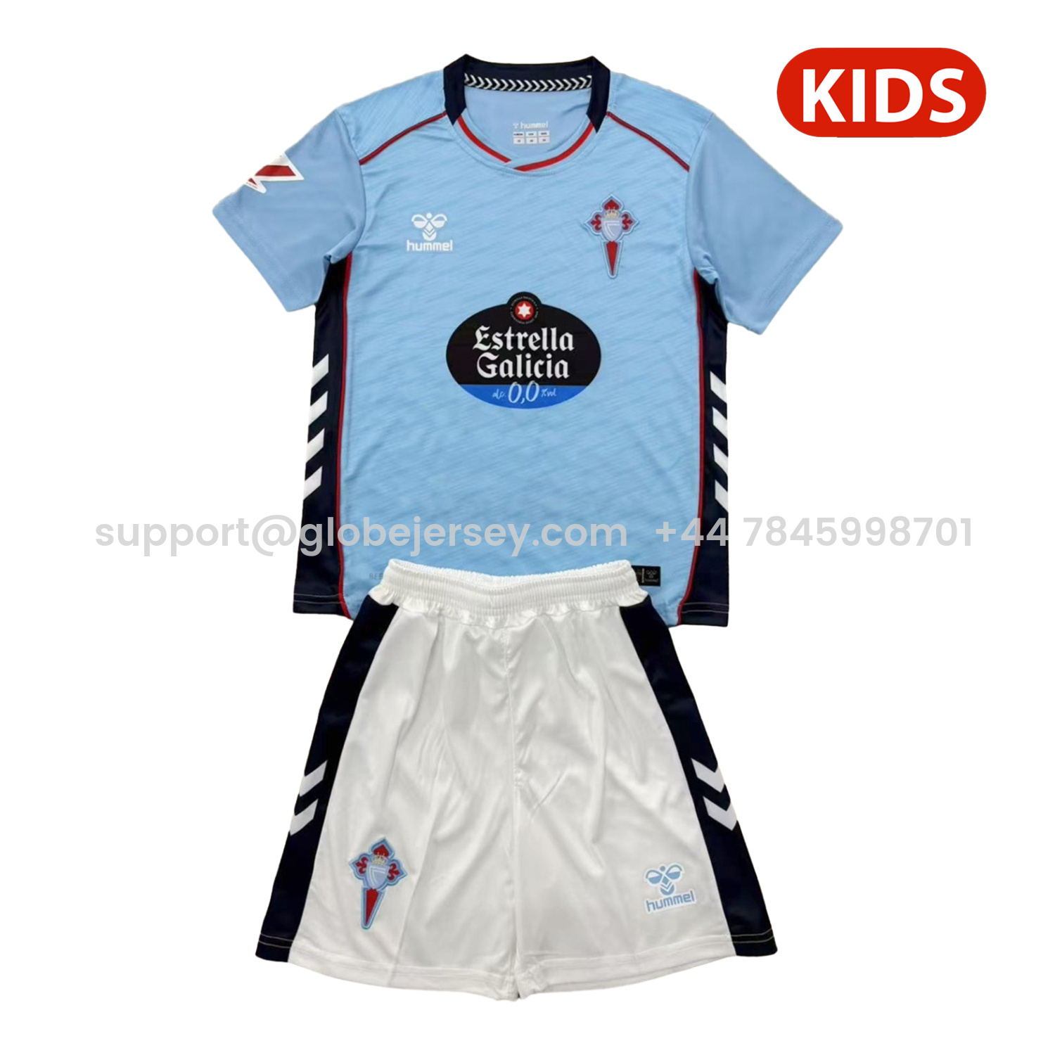 Celta Vigo 25-26 Home Kids Kit