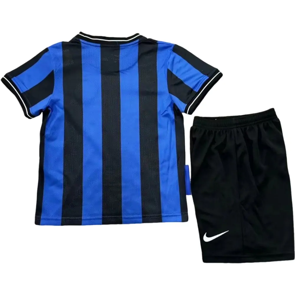 2009/10 Inter Milan Home Retro Jersey Children's suit - Fans Edition
