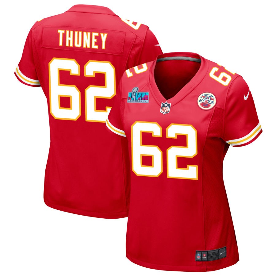 Joe Thuney Kansas City Chiefs Nike Women's Super Bowl LVII Game Jersey - Red