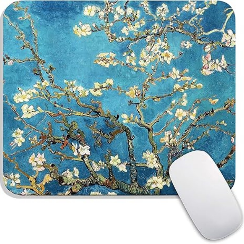 PADARTISAN Square Mouse Pad, Personalized Premium-Textured Custom Mouse Mat Design