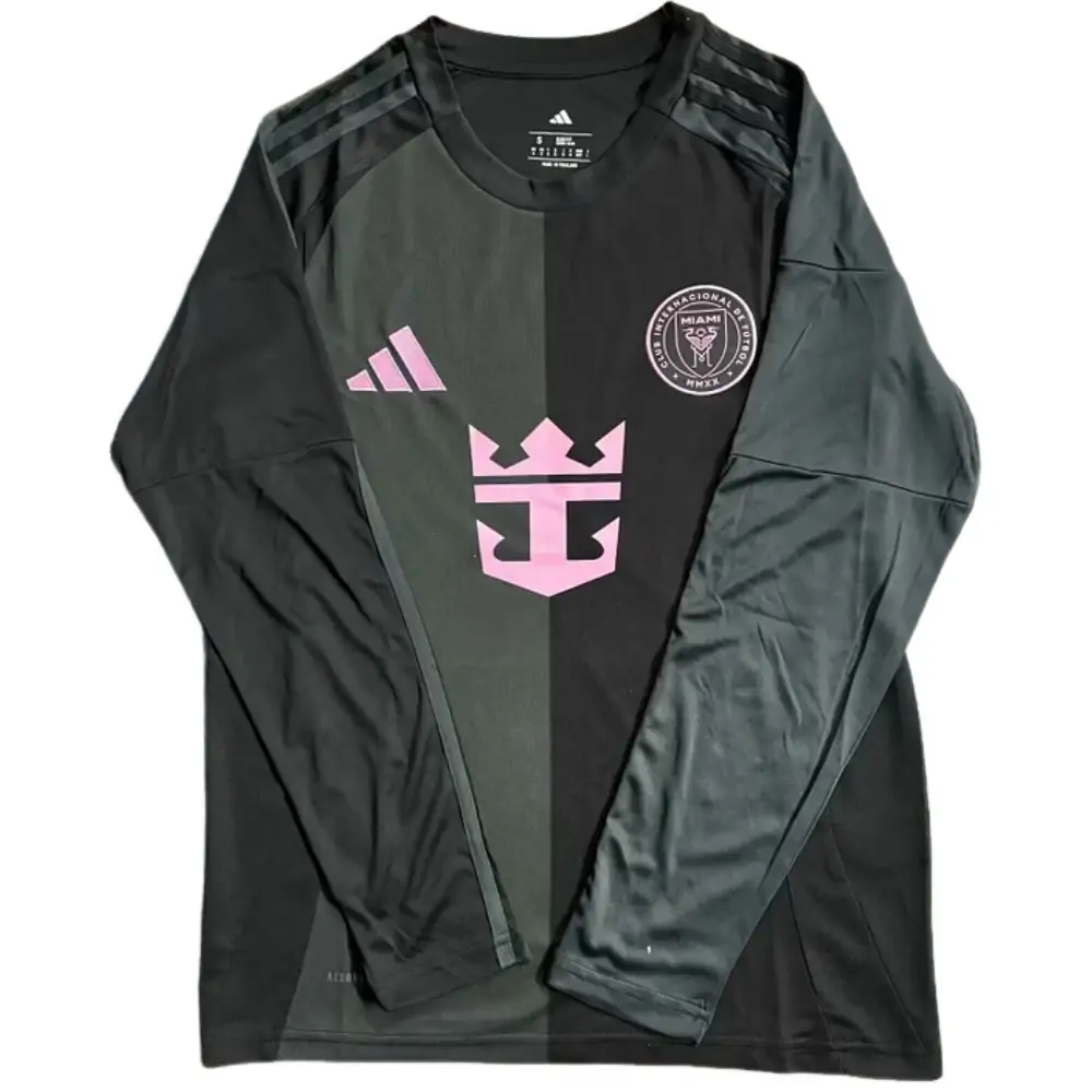 2025-26 Miami away long-sleeved jersey, 1:1 Thai version quality - Fans Edition