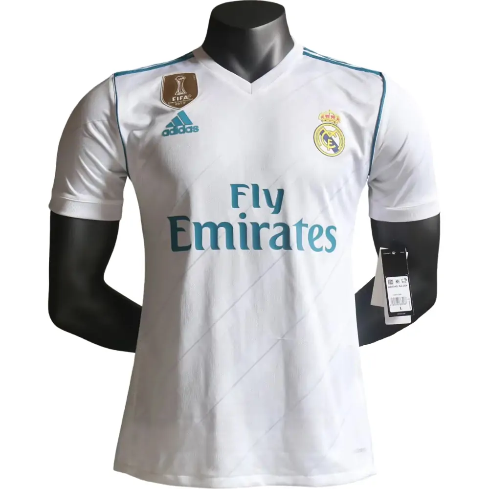 2017/18 Real Madrid Home Jersey - Player Version