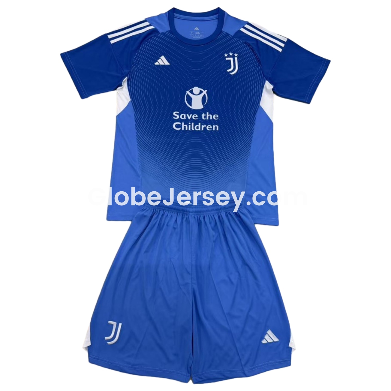 Juventus 25-26 Blue Goalkeeper Kids Kit