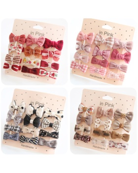 Child lovely hair accessories baby headwear 12pcs set