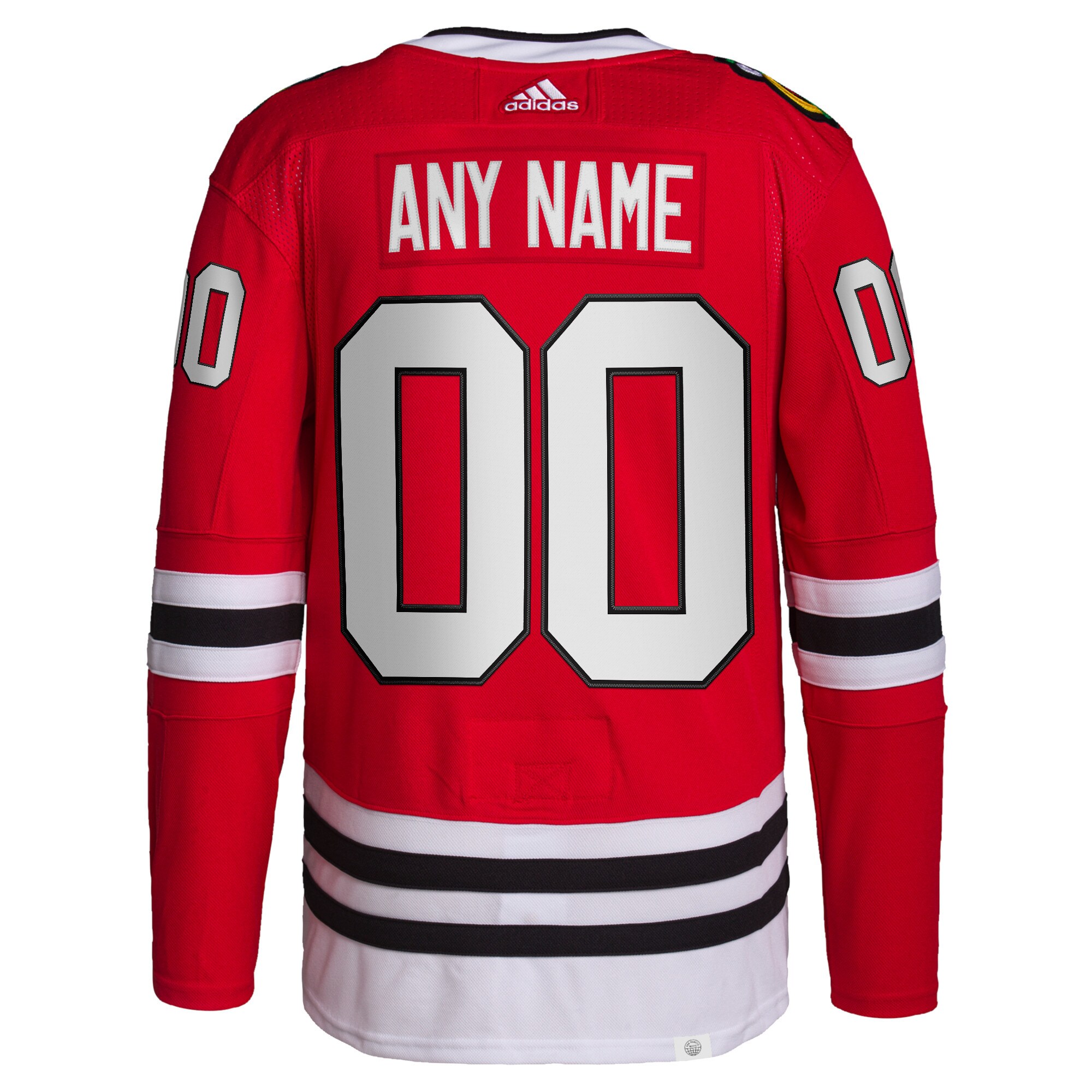 Chicago Blackhawks   Home  Primegreen  Custom Jersey – Red