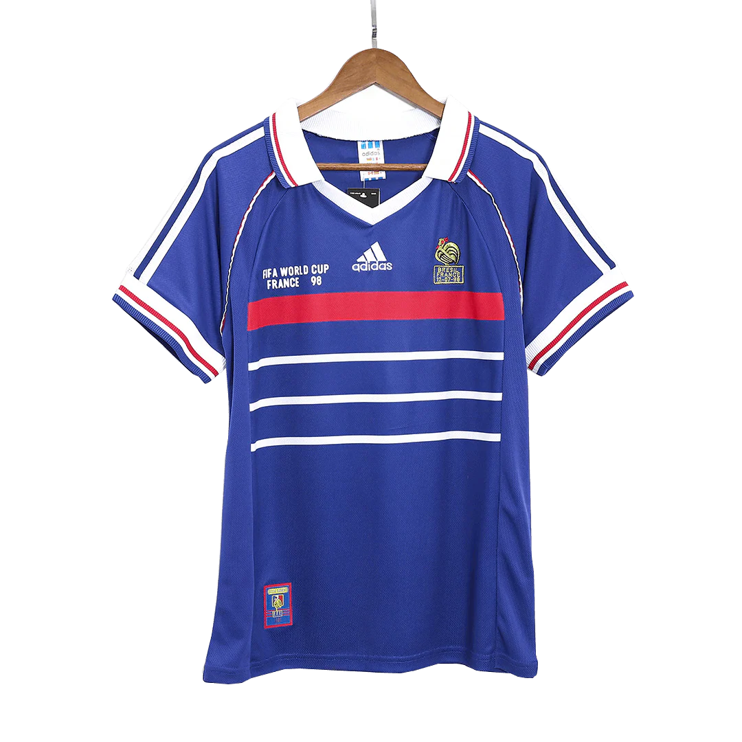France 1998 World Cup Home Retro Football Jersey