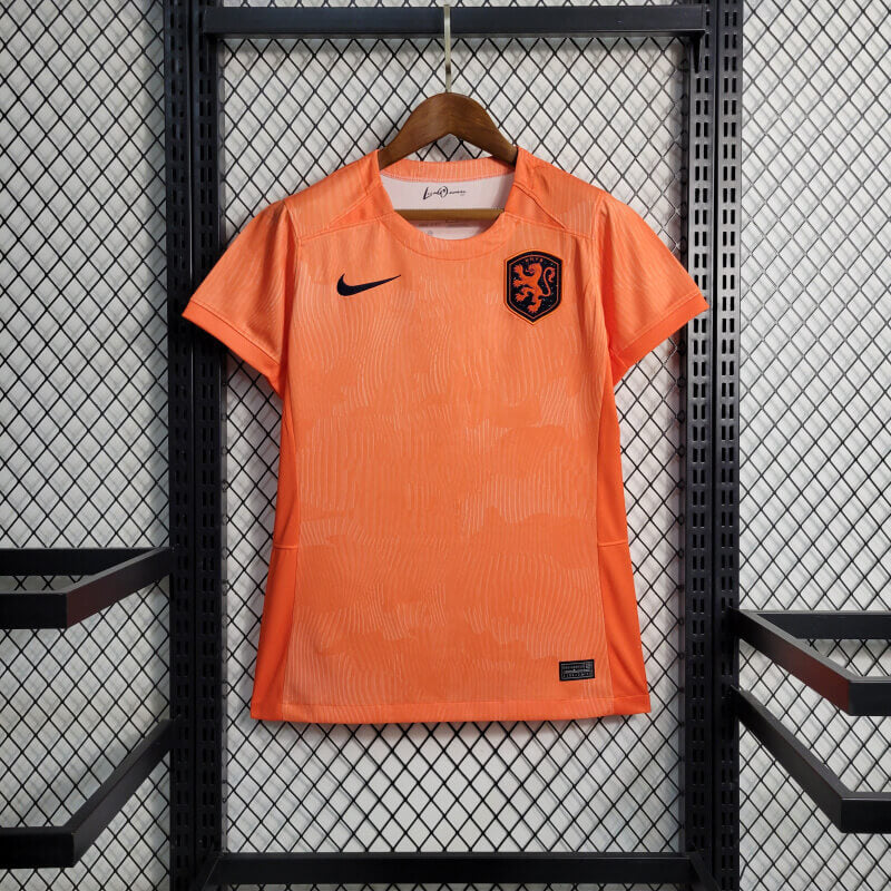 2023 Netherlands Women’s World Cup Women Home Soccer Jersey