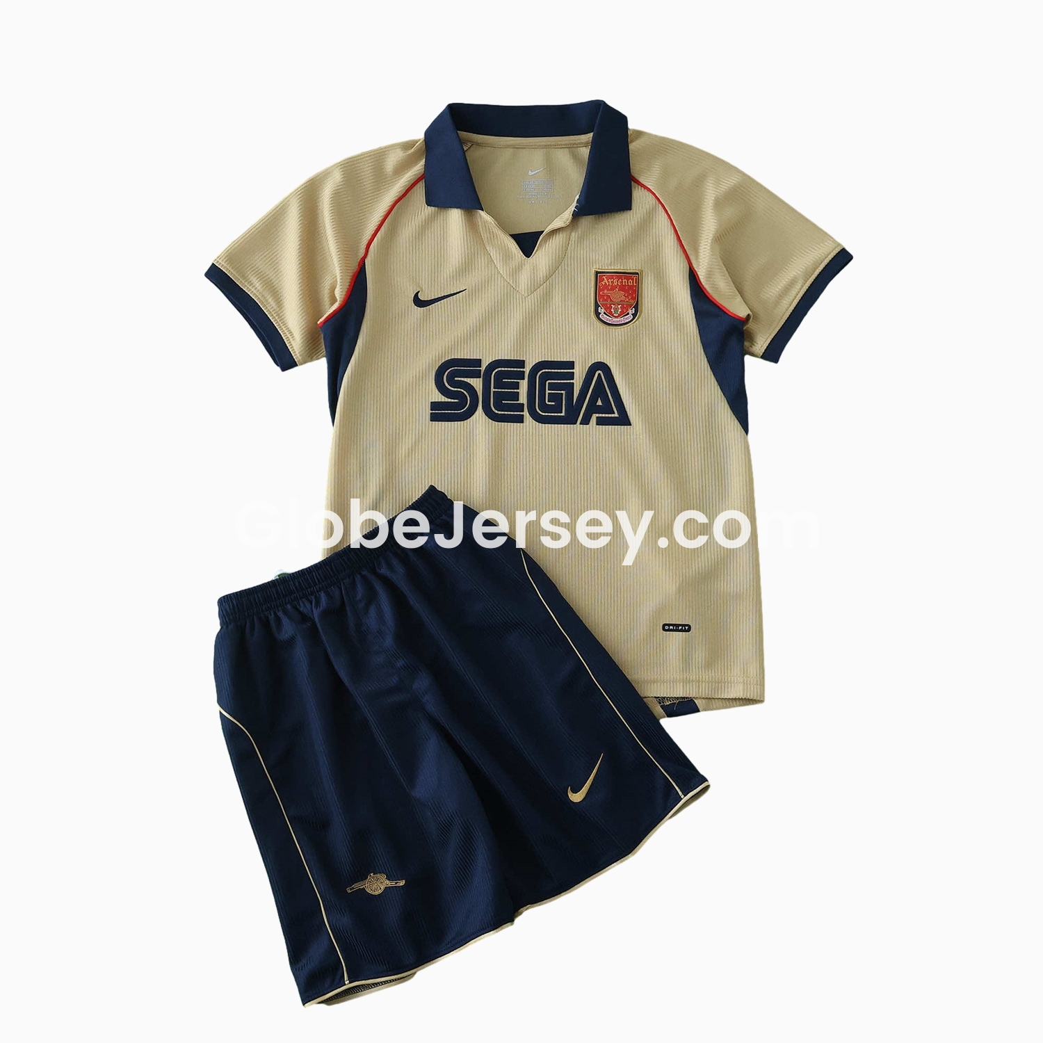 Retro Arsenal 2001-02 Away Kids Kit