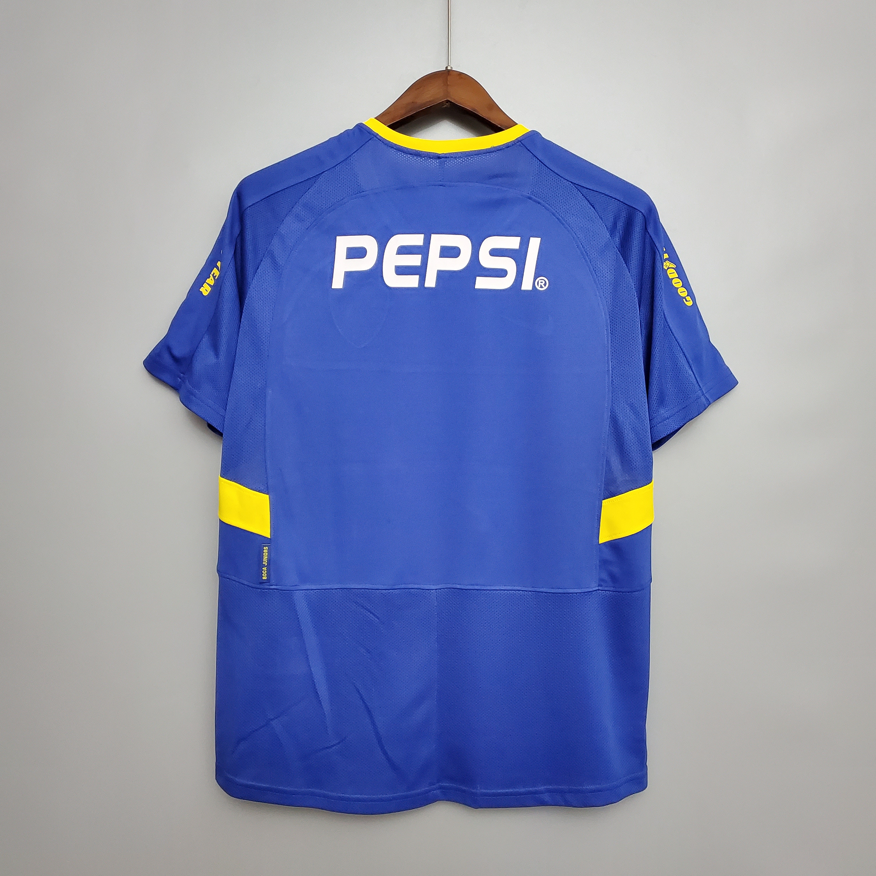 2003/04 Boca Home Retro Jersey - Fans Edition