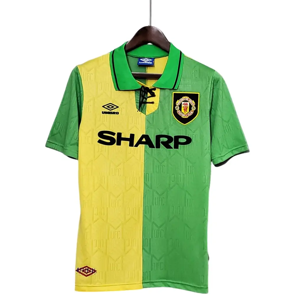 1992/1994 Retro Manchester United Third Away Football Shirt 1:1 Thai Quality - Fans Edition