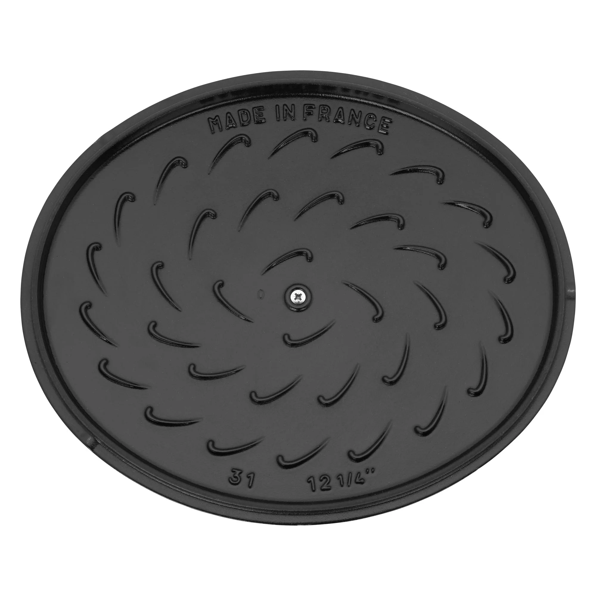 Staub Cast Iron 6.25-qt Shallow Oval Dutch Oven - Citron