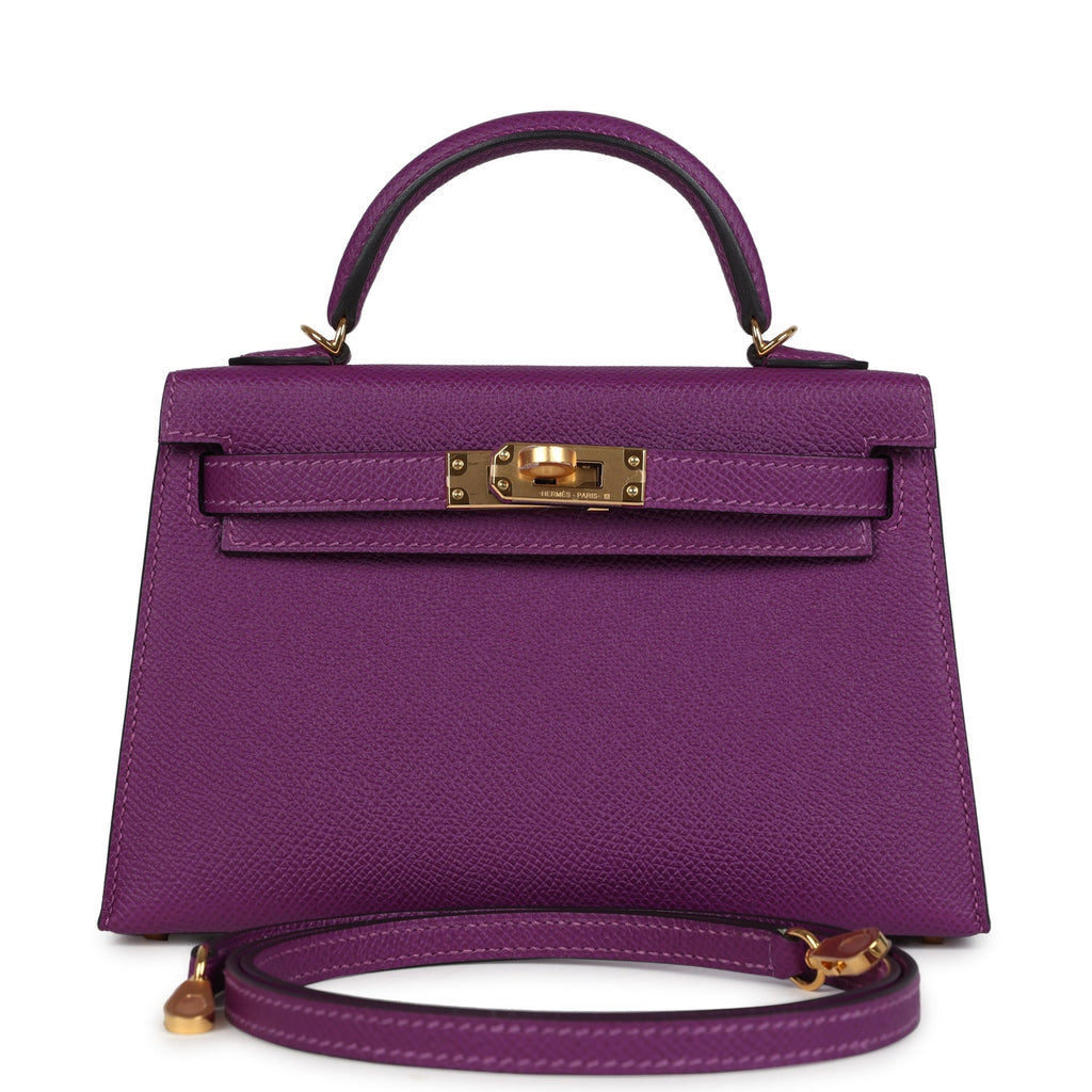 Kelly Sellier 20 Anemone Epsom Gold Hardware