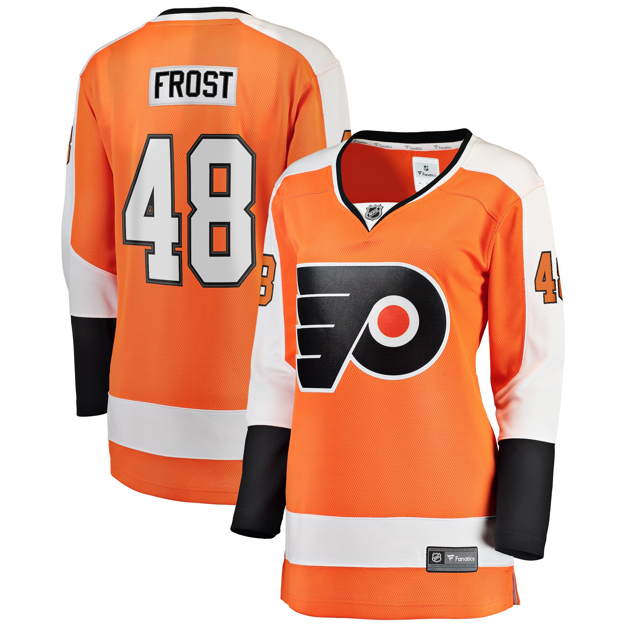 Morgan Frost Philadelphia Flyers Fanatics Women’s Breakaway   Jersey – Orange