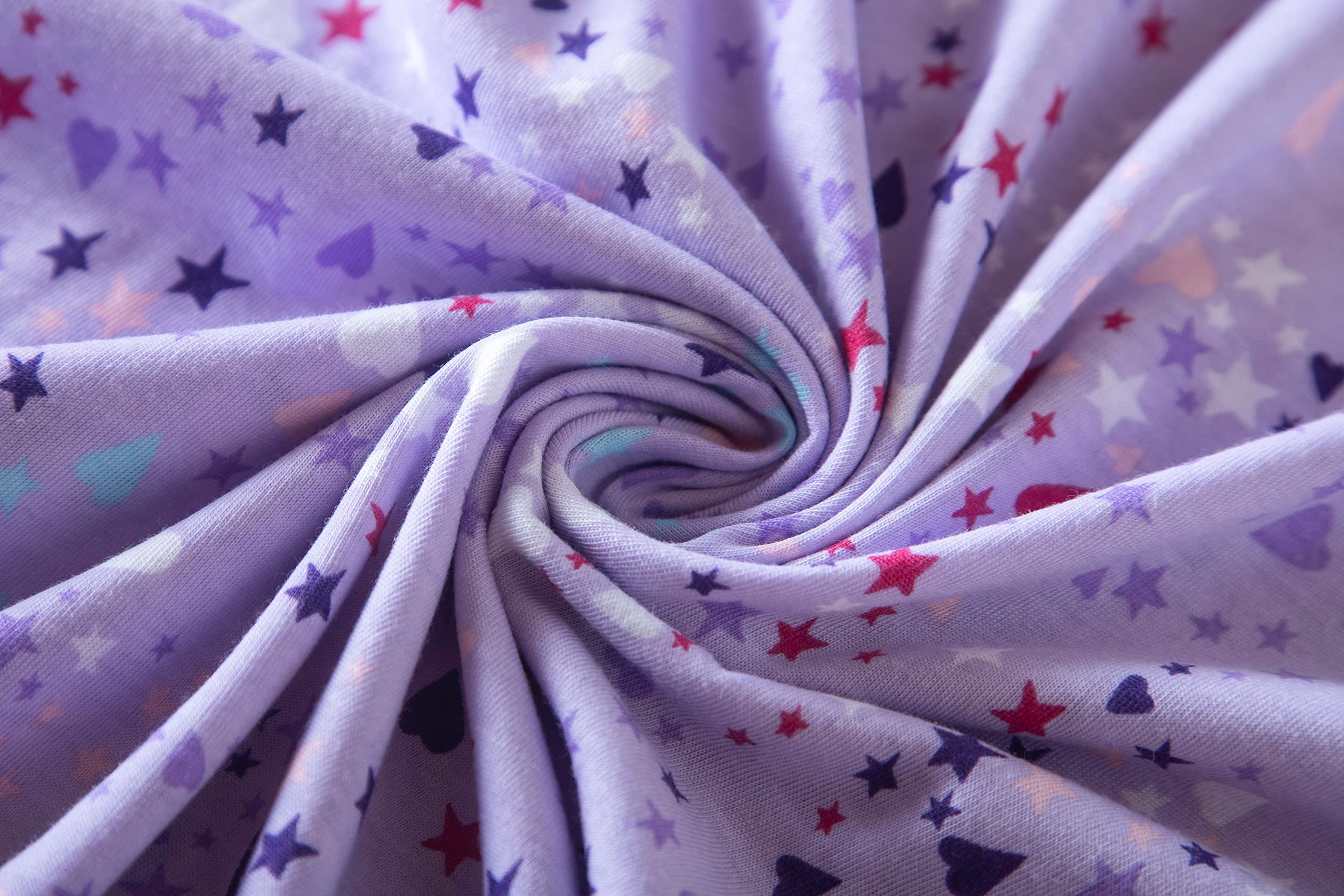 Inadays 3 Pack Women's Cotton Nightgown Sleepwear Short Sleeves Nightshirt Fun Print Sleepdress Loose Comfy Sleepshirts Cup+Purple+Dragonfly-XL