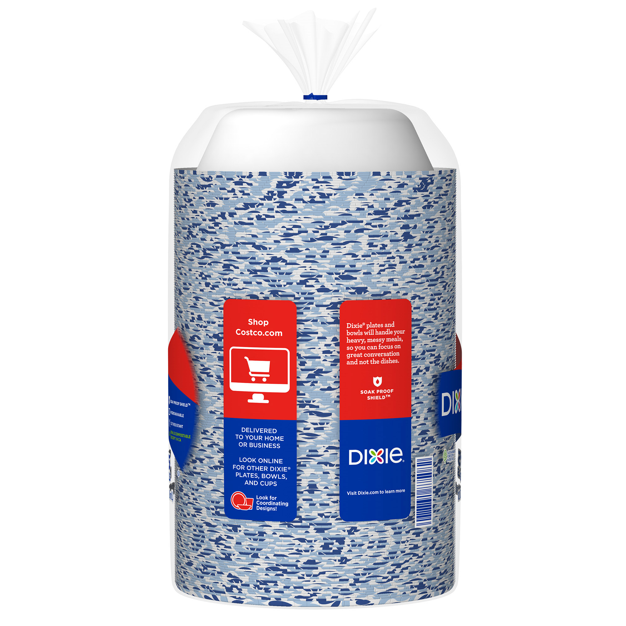 Dixie 12 oz Paper Bowl, 175-count