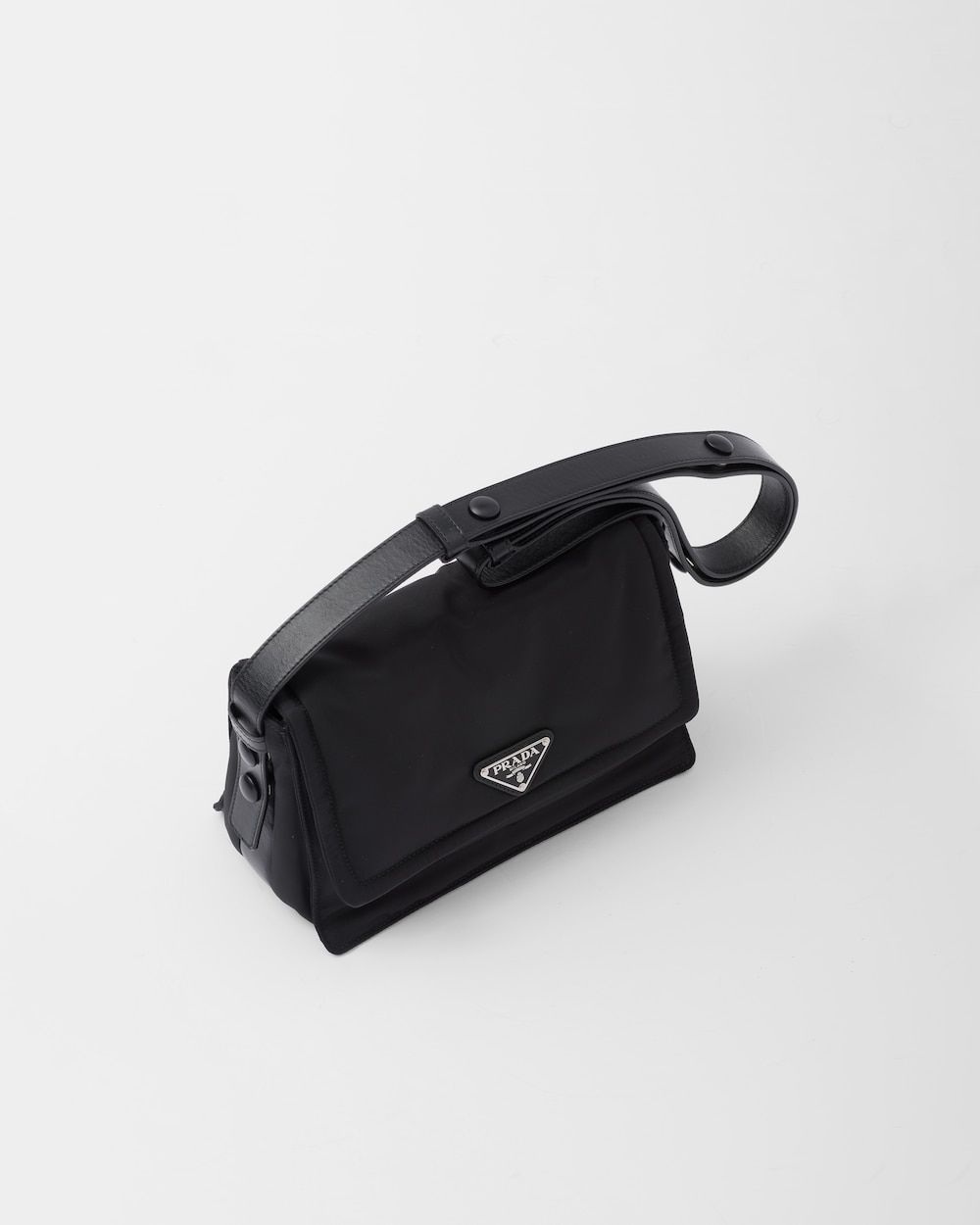 Small Padded Re-Nylon Shoulder Bag