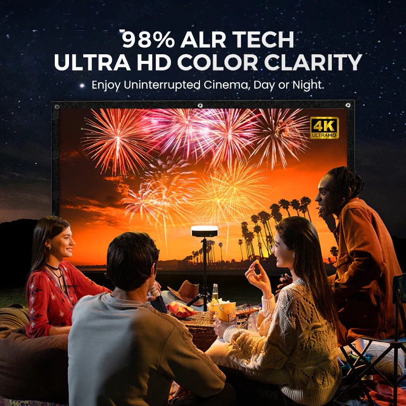 📺  High Definition Projection Screen - 120-inch Diagonal with Matte White Surface for Crystal Clear Home Cinema Experience 🎬🌟