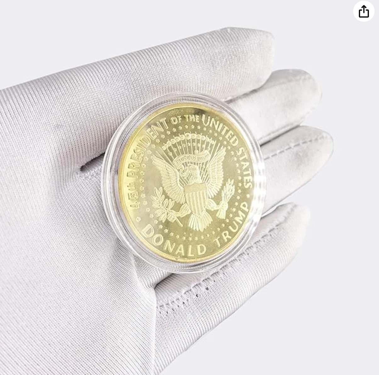 President Trump Liberty Gold Coin