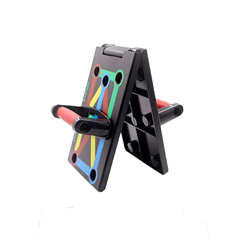 12-in-1 Foldable Push-Up Board with Interchangeable Handle Attachments