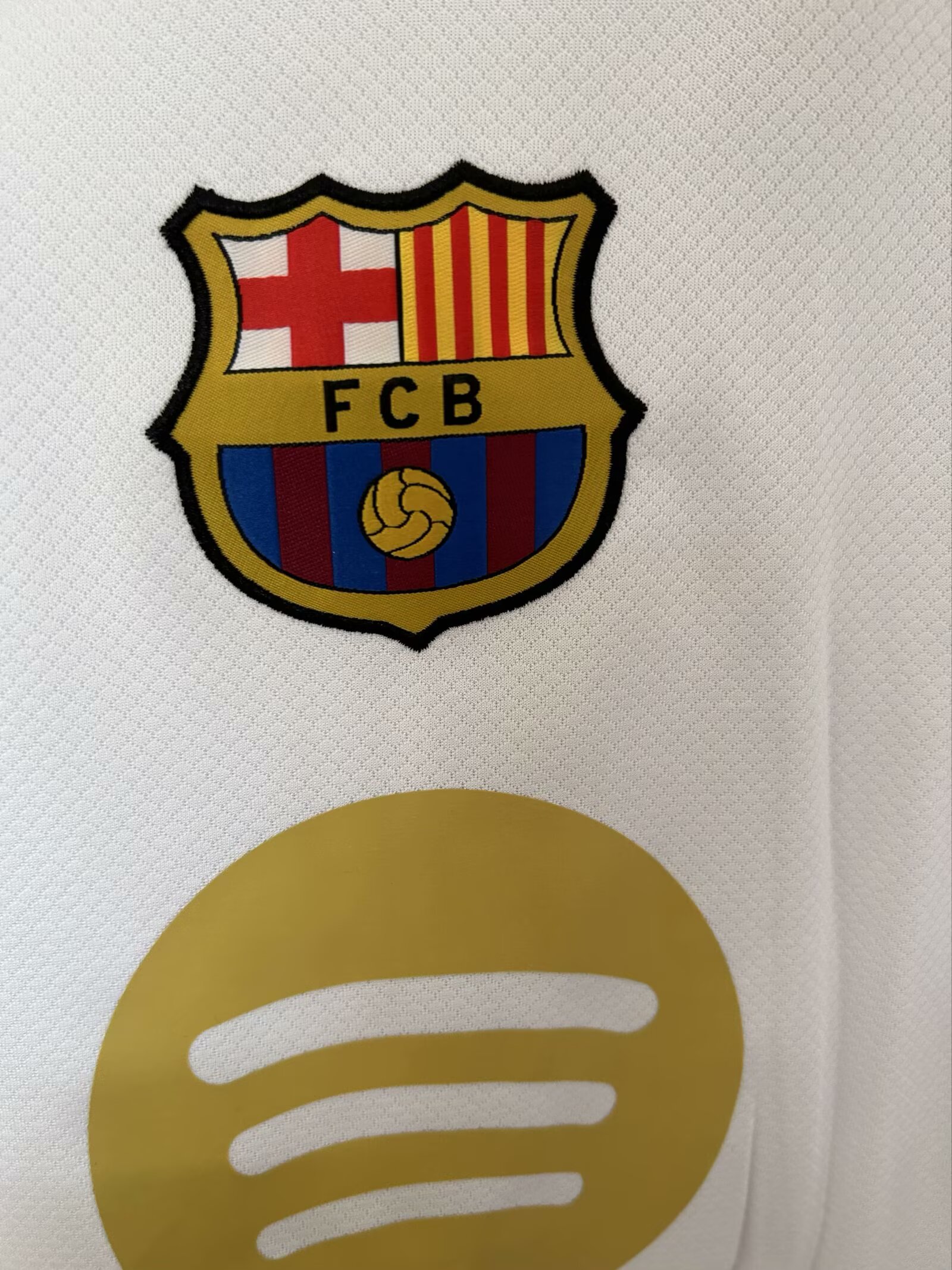 2025-26 Barcelona White - Jersey - Fan Edition