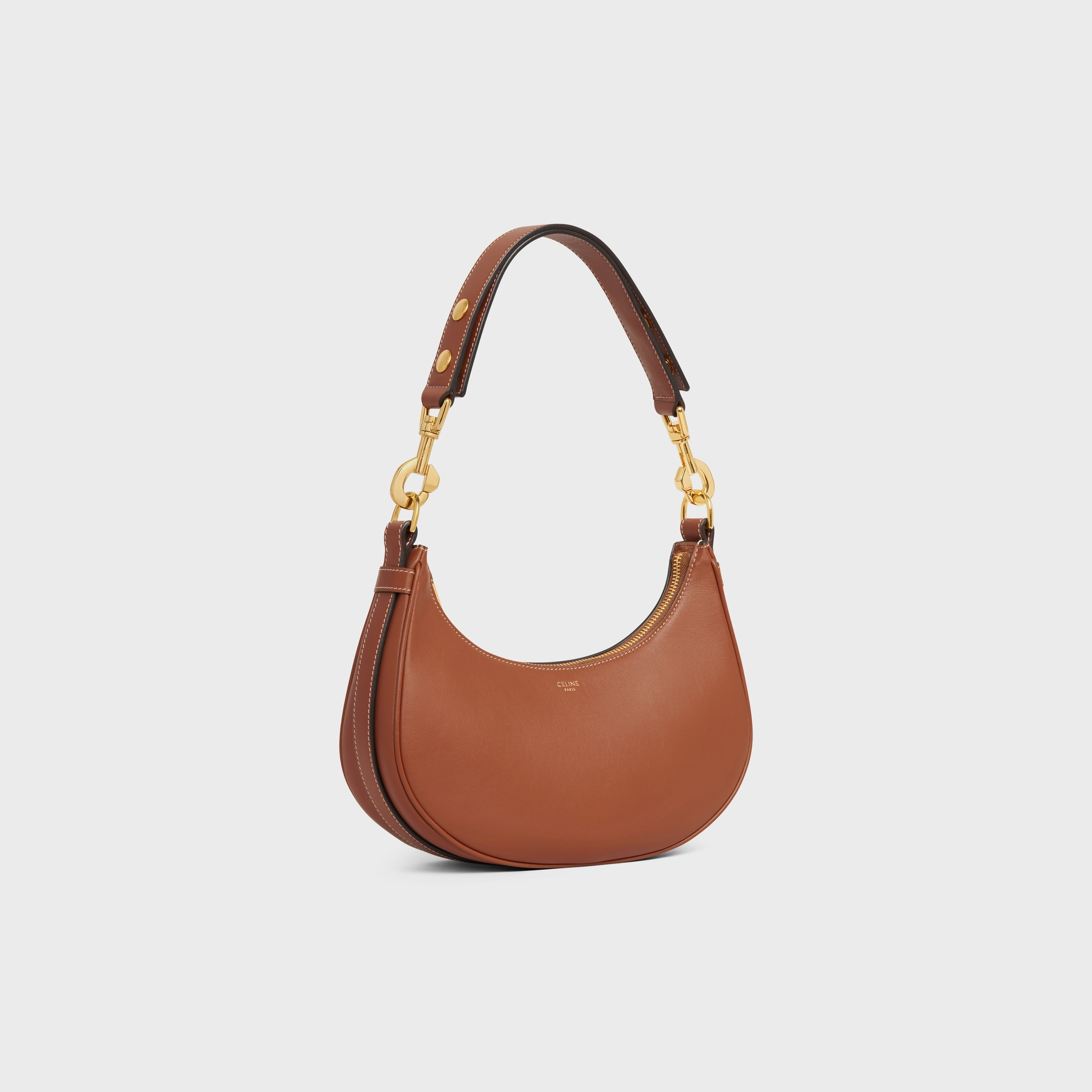 Medium Ava Strap Bag in smooth Calfskin