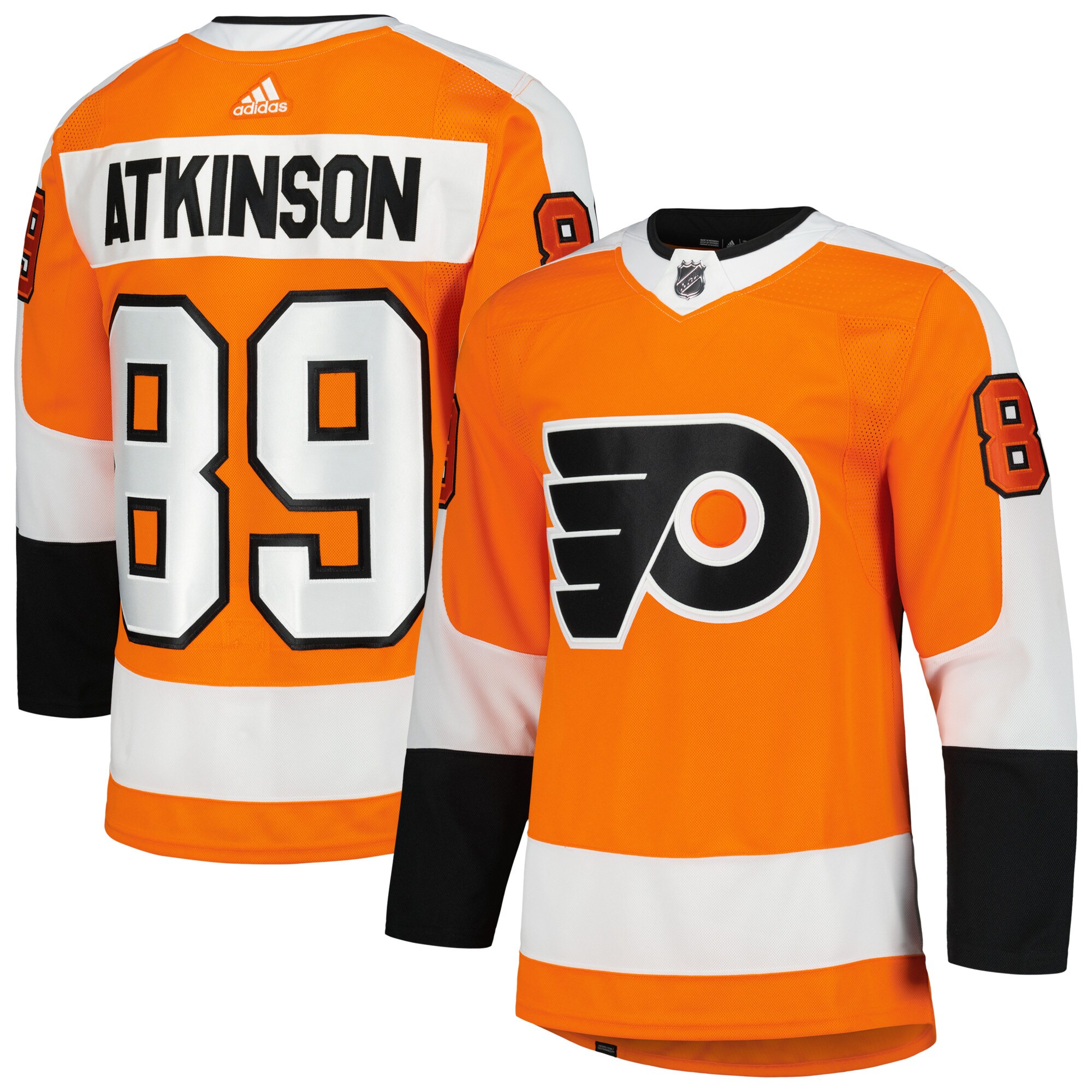Cam Atkinson Philadelphia Flyers  Home Primegreen  Pro   Jersey – Orange