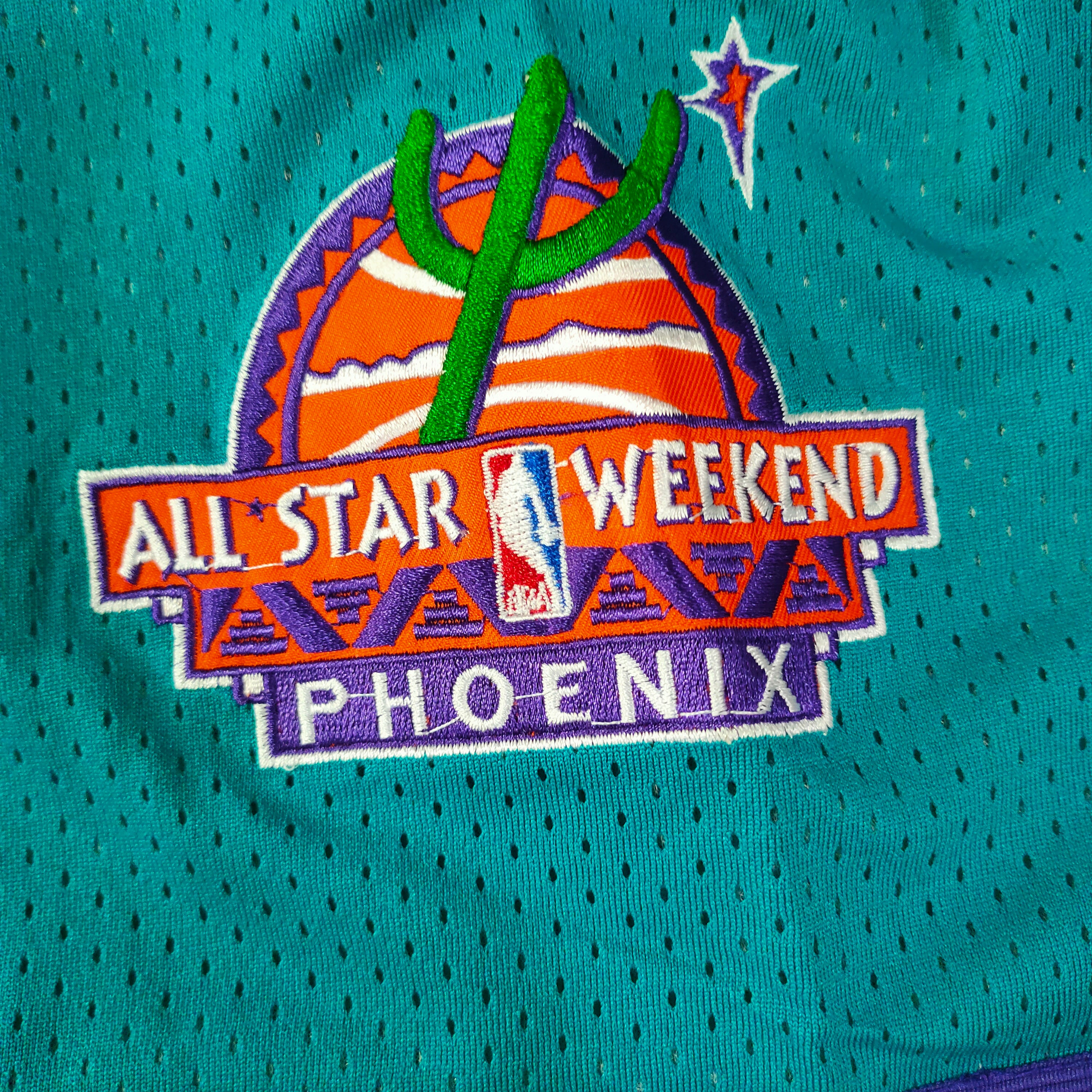 Los Angeles Lakers 95 All-Star Green Pocket Shorts