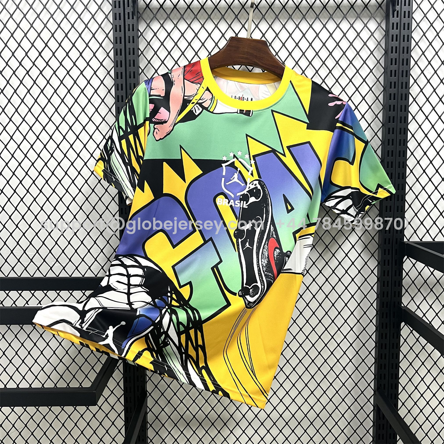 Brazil 2026 Goal Variegated Special Jersey - Fans Version