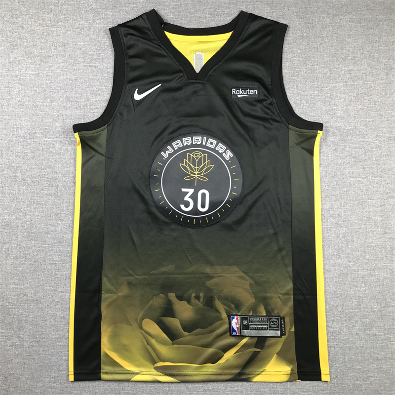 Unisex Warriors 2024/25 Embroidered Swingman Jersey City Edition