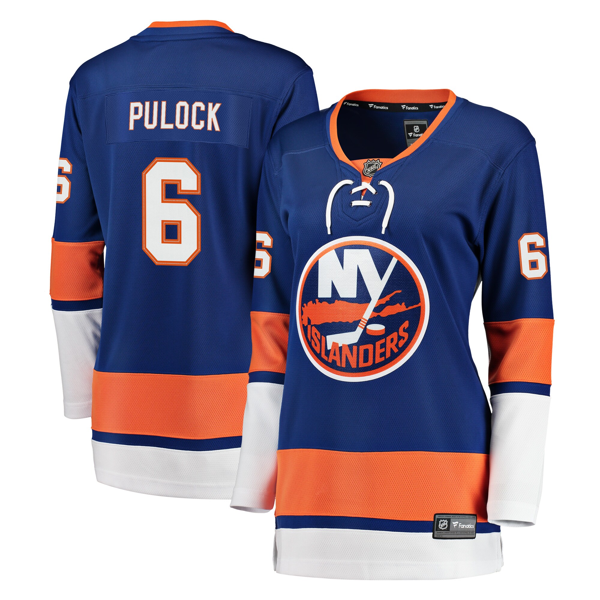 Ryan Pulock New York Islanders Fanatics Women’s Breakaway   Jersey – Royal