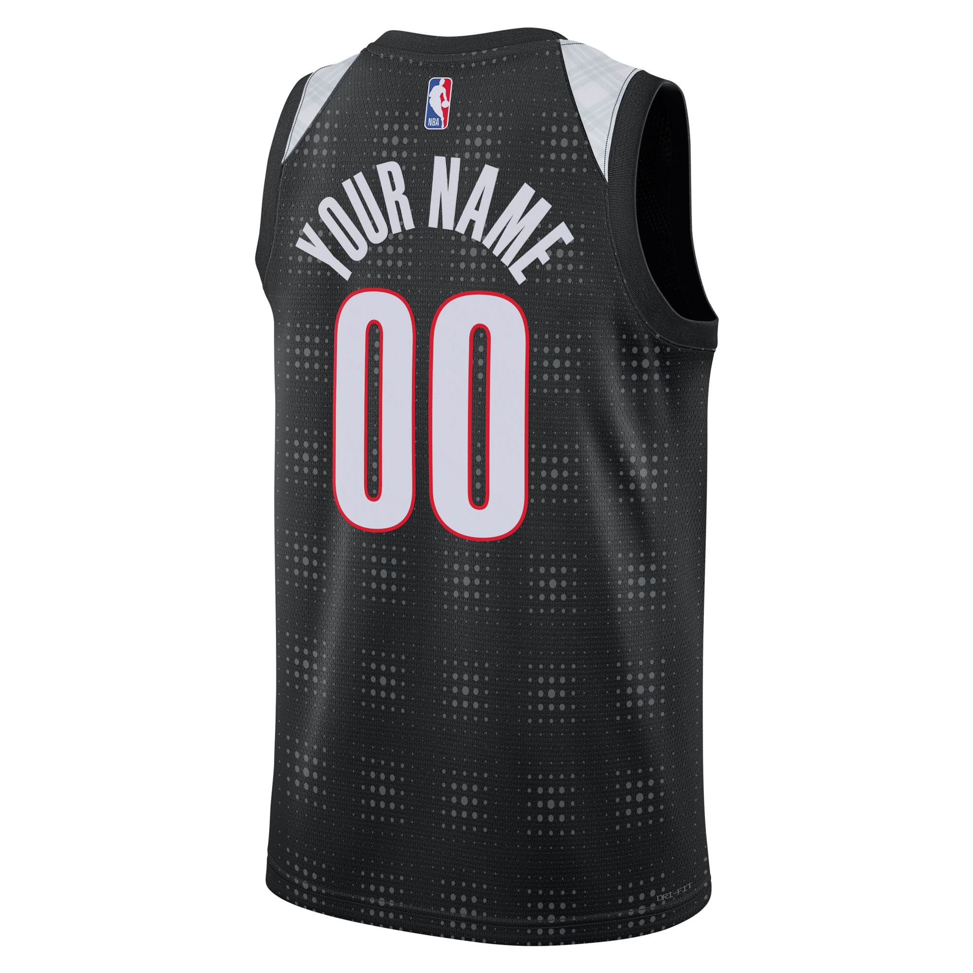 Unisex Portland Trail Blazers Black 2024/25 Custom Swingman Jersey - City Edition