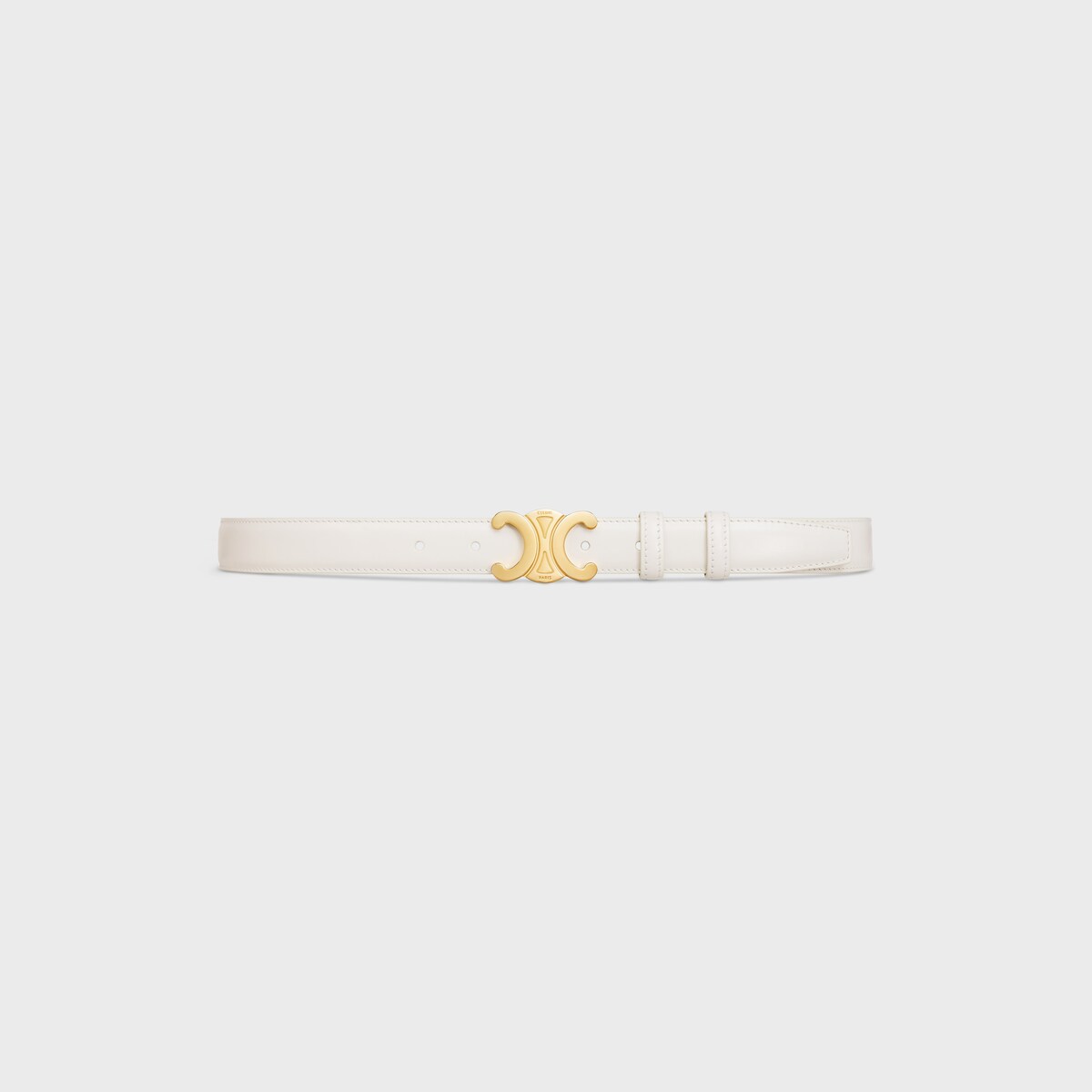Medium Triomphe Belt in Taurillon Leather