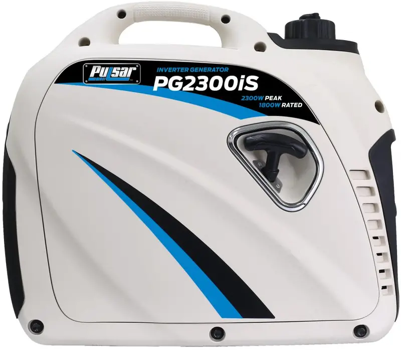 2.300-Watt/1.800-Watt Gasoline Powered Recoil Start Inverter Generator with CARB Compliant 80CC Ducar Engine