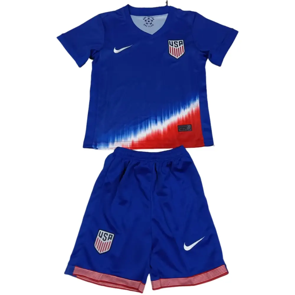 2024-25 USA Away Children's Jersey Set - Fans Edition