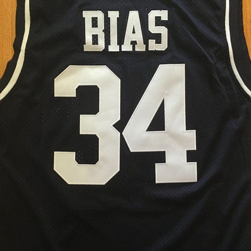 Len Bias No. 34 Retro High School Black Jersey