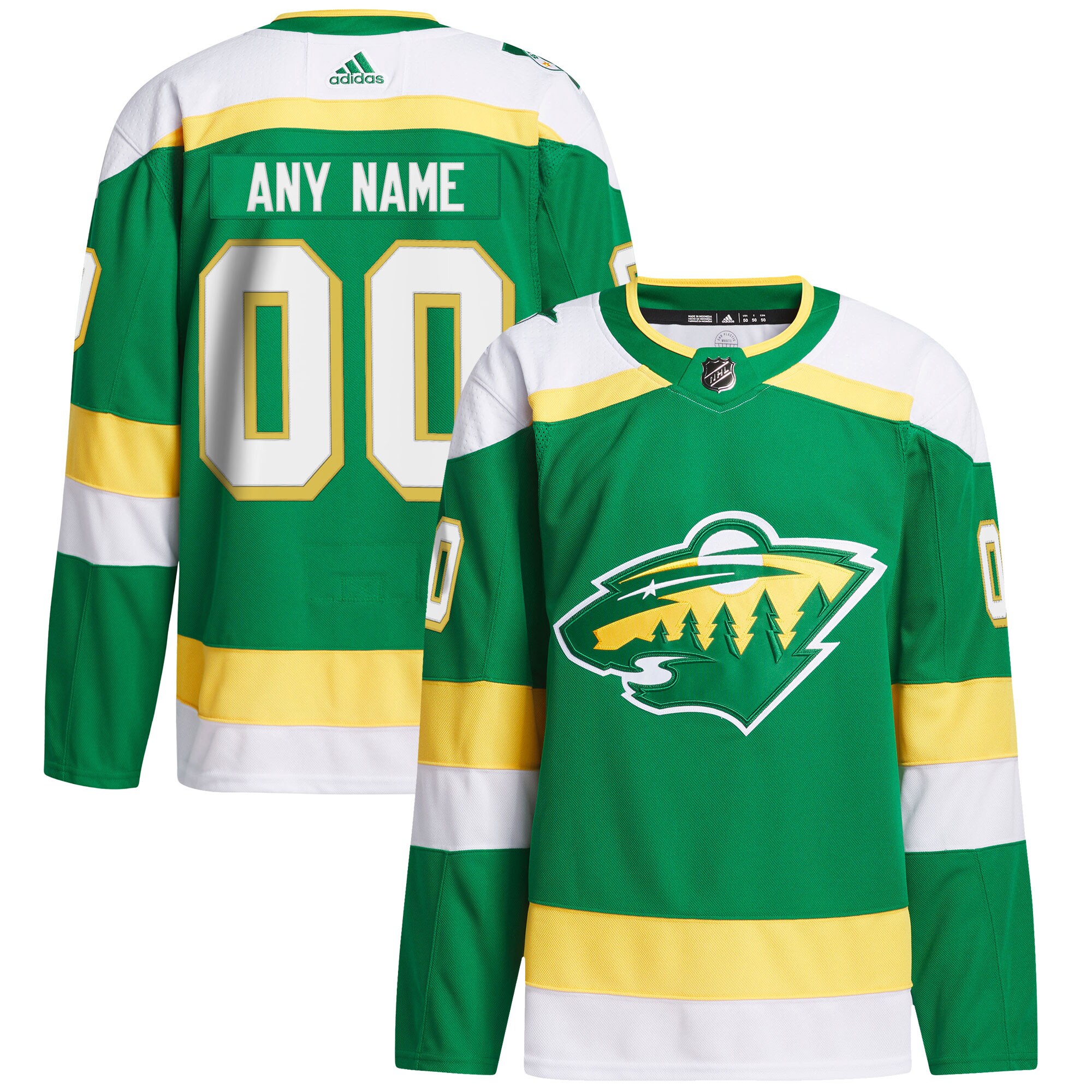 Minnesota Wild   Alternate 2023/24 Primegreen  Custom Jersey – Green