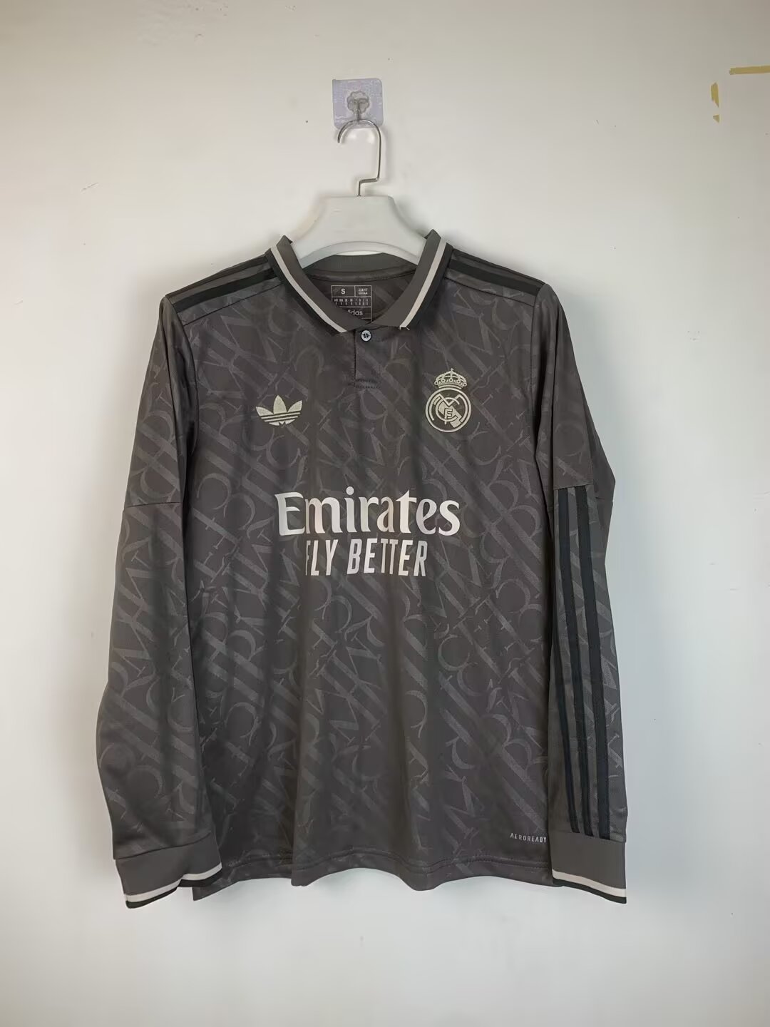 2024/2025 Long Sleeve Real Madrid Third Away Football Shirt 1:1 Thai Quality